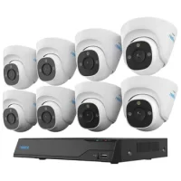 Reolink 4K Professional NVR With 8 x P334 Dome Cameras