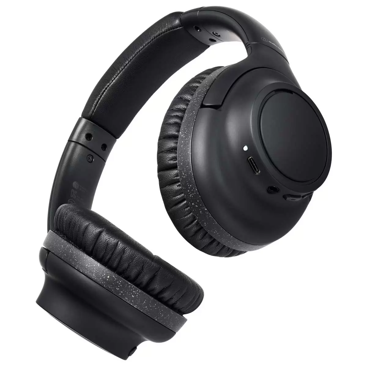 Audio-Technica Noise Cancelling Over-Ear Wireless Headphones Black ATH-S300BT - Image 4