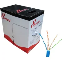 8ware CAT6 Ultra Thin Slim Cable 305m - Blue Color Premium RJ45 Ethernet Network LAN UTP Patch Cord 26AWG  for Data