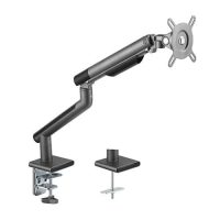 Single Monitor Premium Slim Aluminum Spring-Assisted Monitor Arm