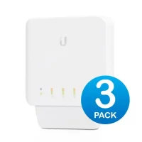Ubiquiti USW Flex 3 Pack Managed Layer 2 Gigabit switch